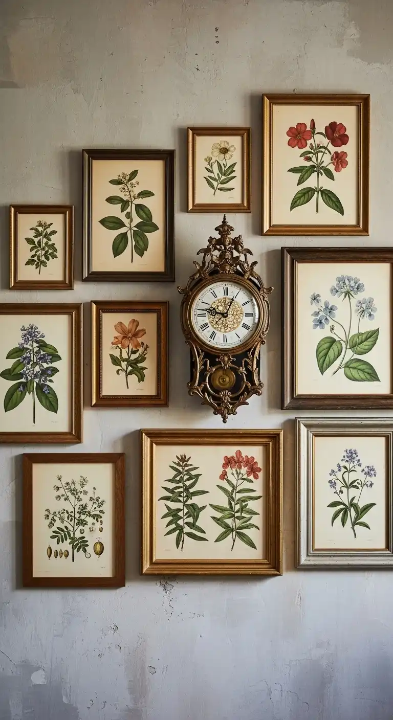 Antique Wall Decor Ideas That Add Dept