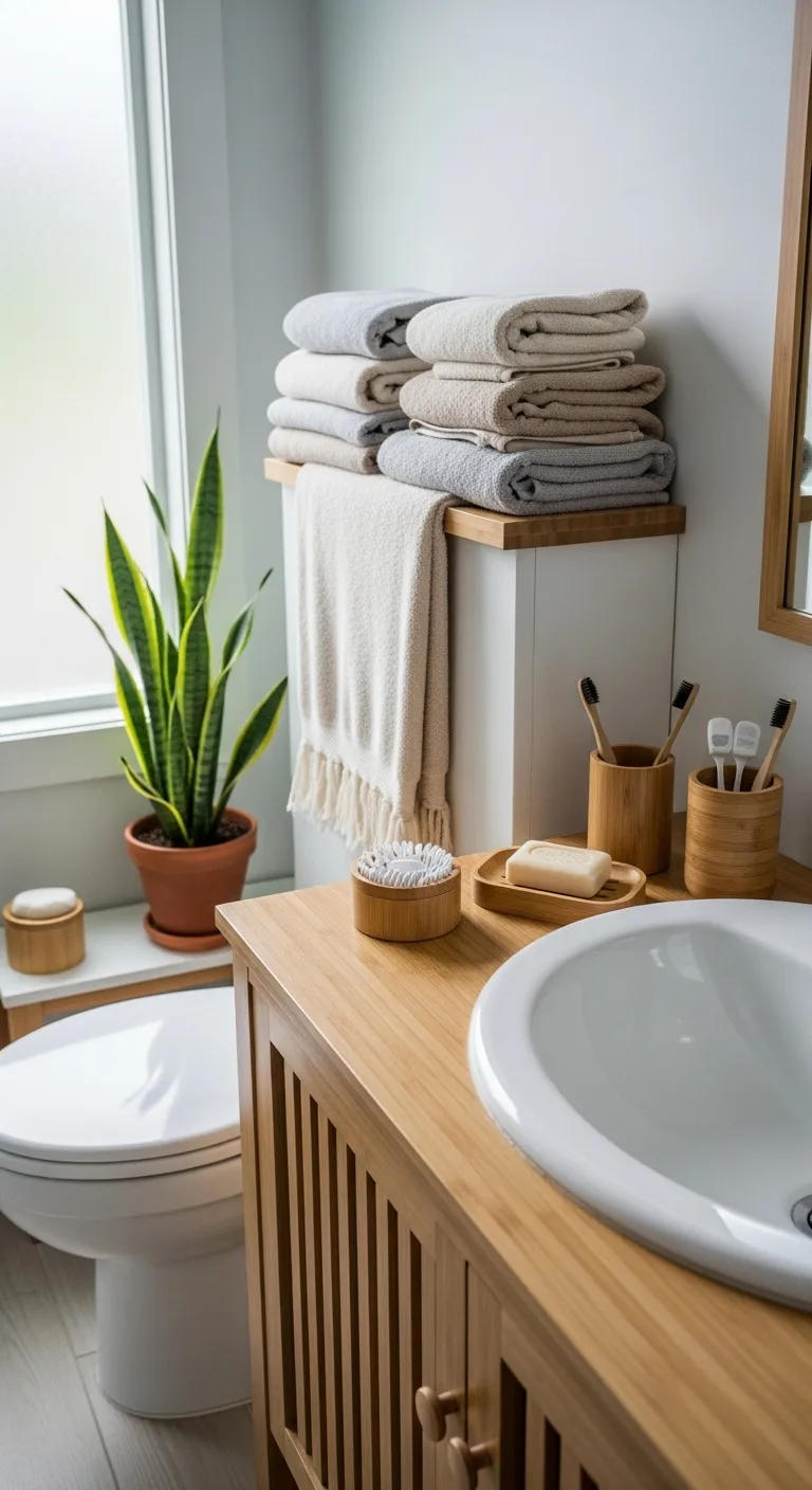 Bathroom Eco Friendly Home Decor Ideas