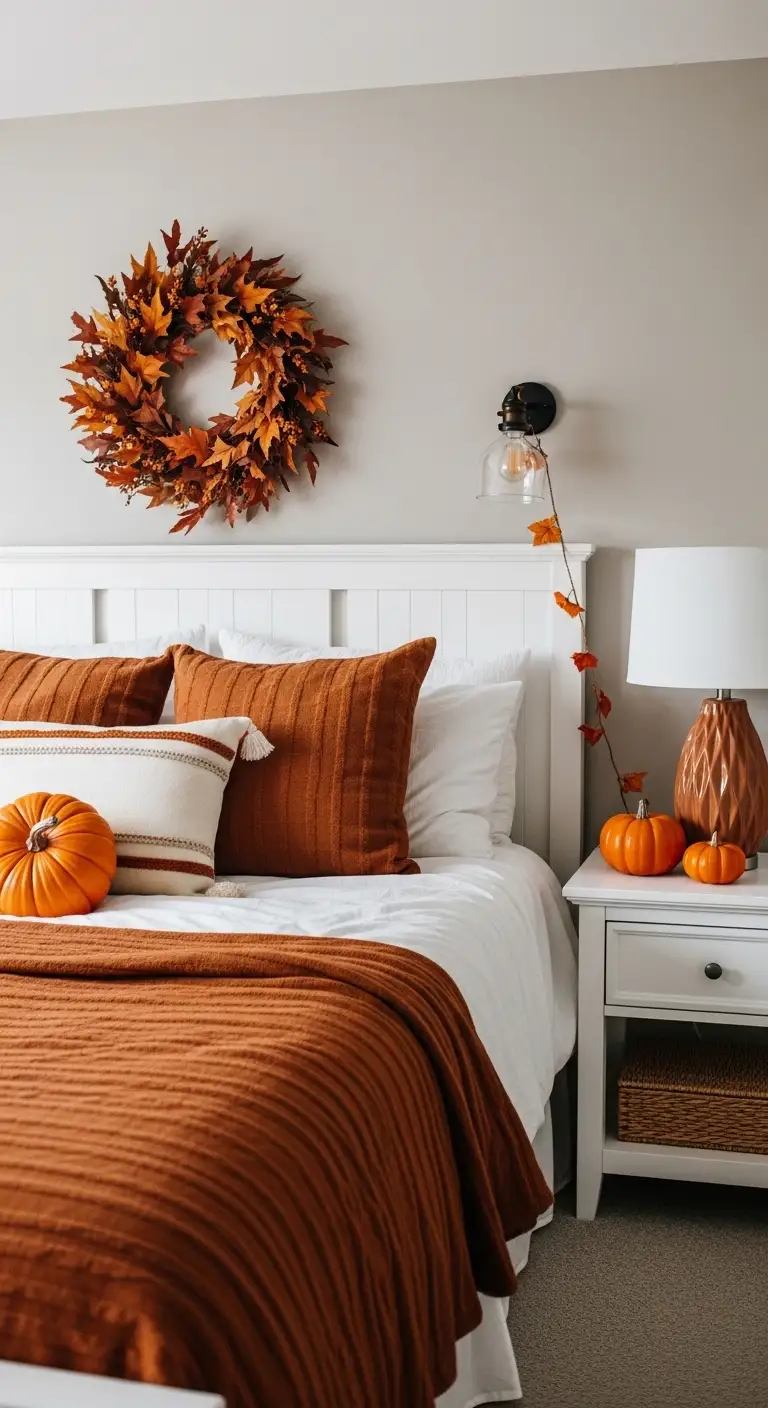 Bedroom Fall Styling Ideas