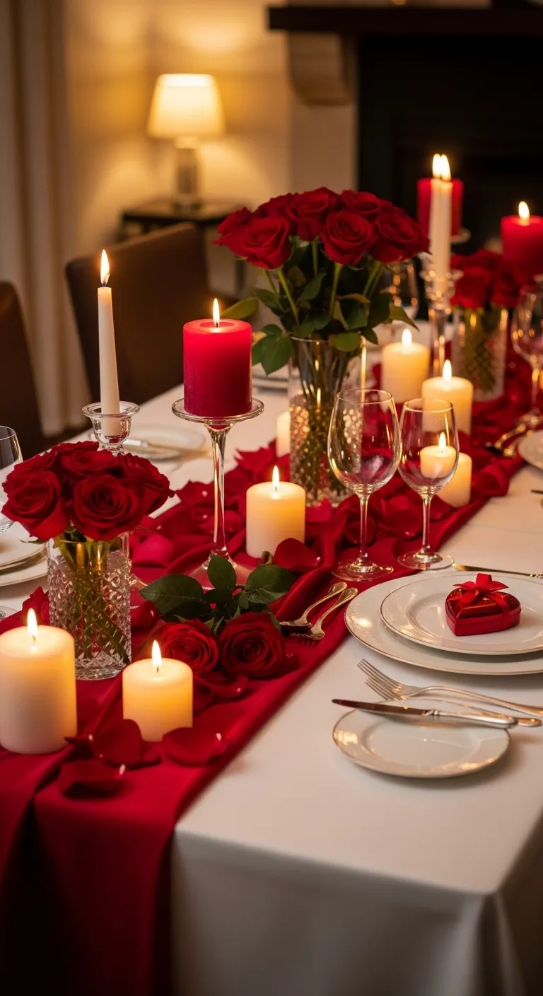 Dining Area Decor for a Romantic Dinner