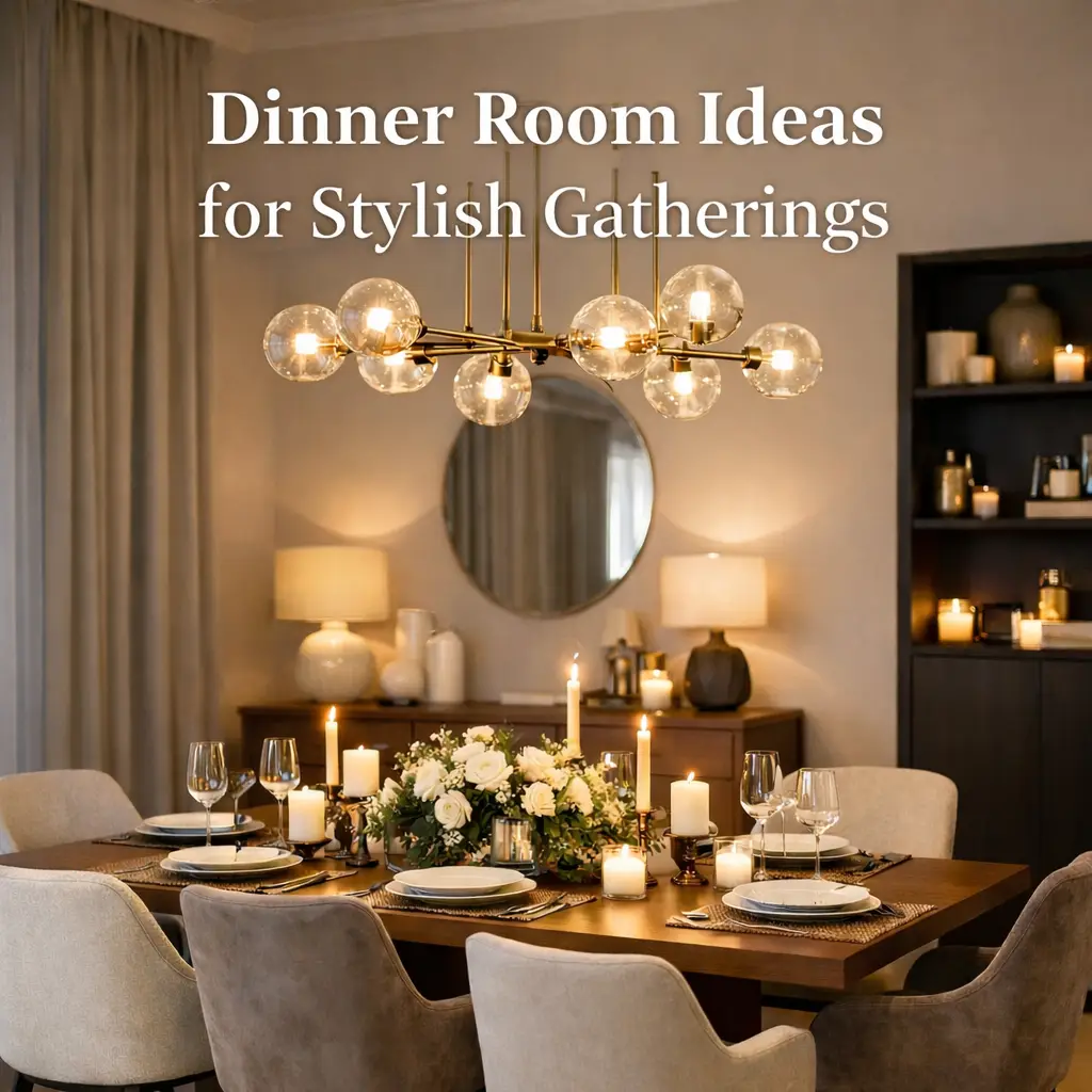 Dinner Room Ideas for Stylish Gatherings featured