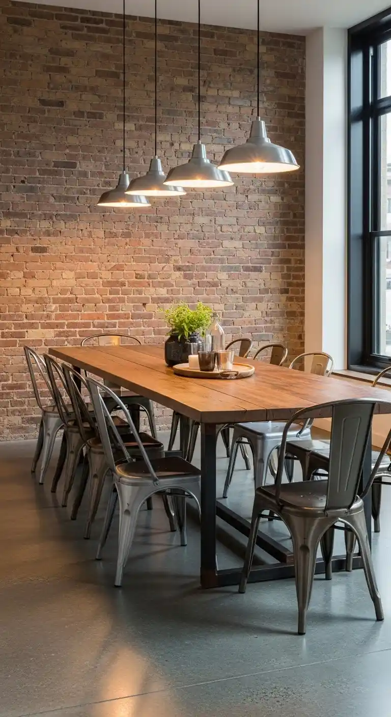 Industrial dining room ideas