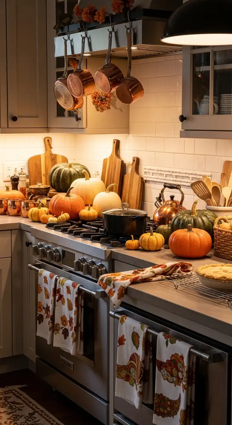 Kitchen Thanksgiving Decorating Inspiration