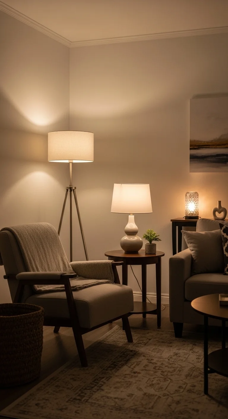 Layer lightning for a cozy feel