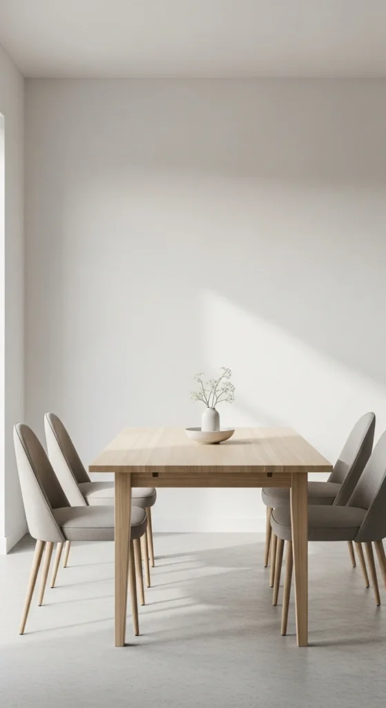 Minimalist Dining Room Inspirations for Simple Homes