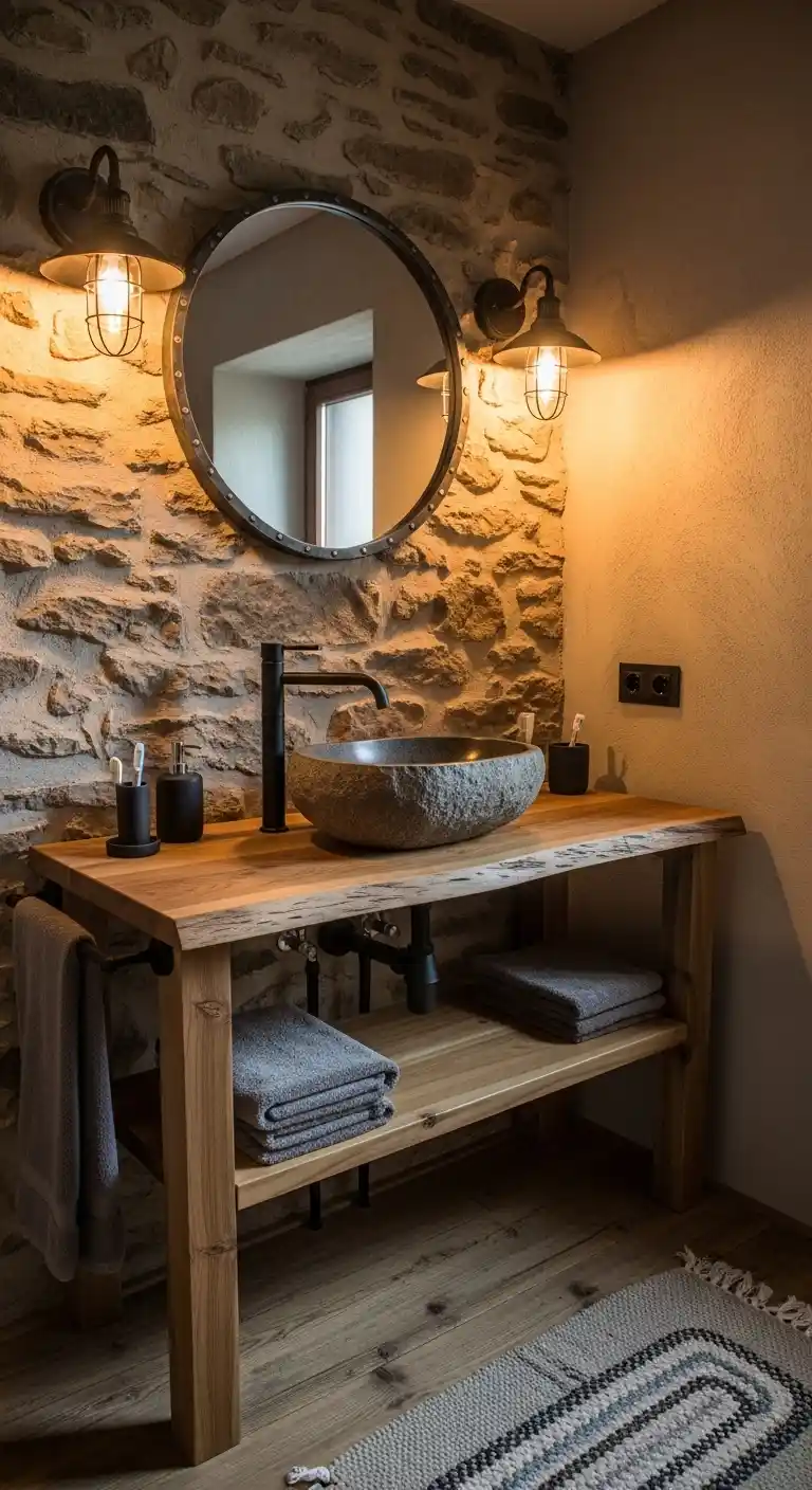 Rustic Bathroom Ideas