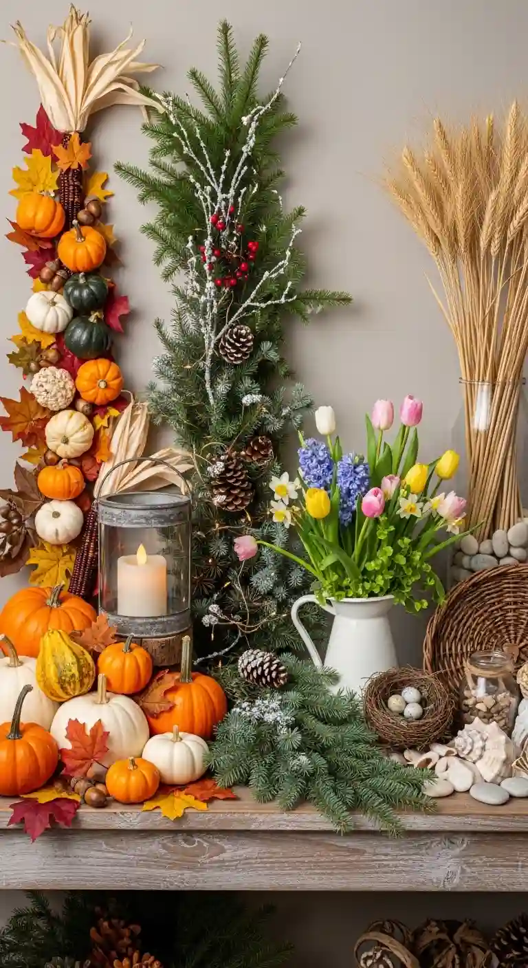 Seasonal Rustic decor ideas