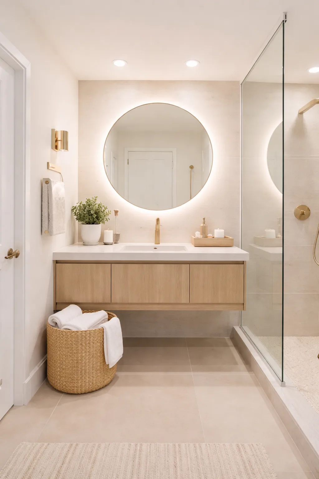 Small bathroom decor ideas featured image