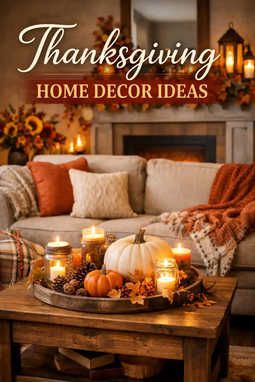 Thanksgiving home decor ideas featured