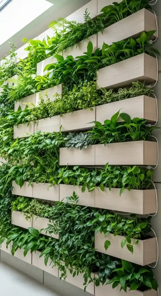 Vertical Greenery Outdoor Wall Decor Ideas
