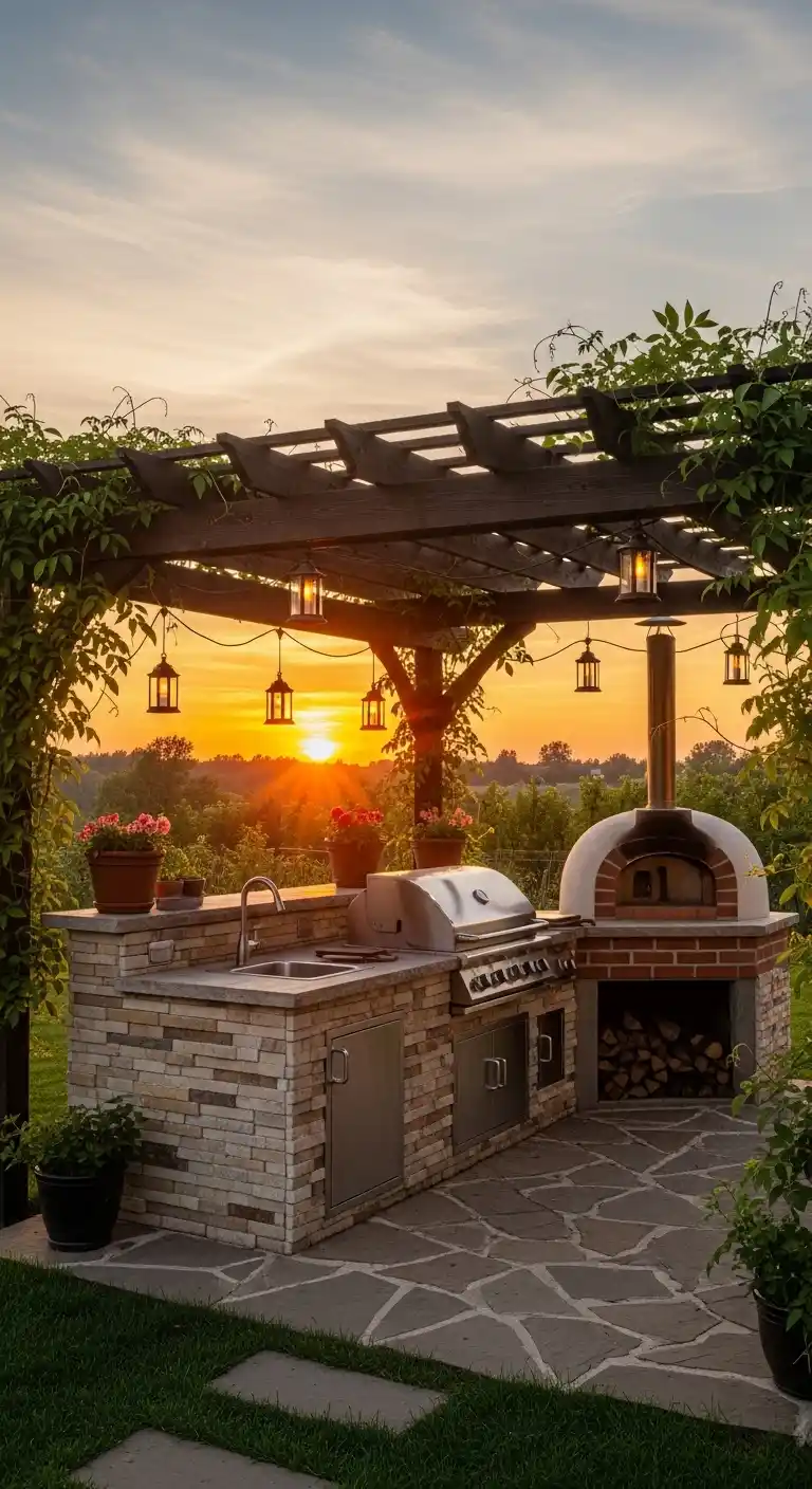 Rustic Outdoor Kitchen Concepts