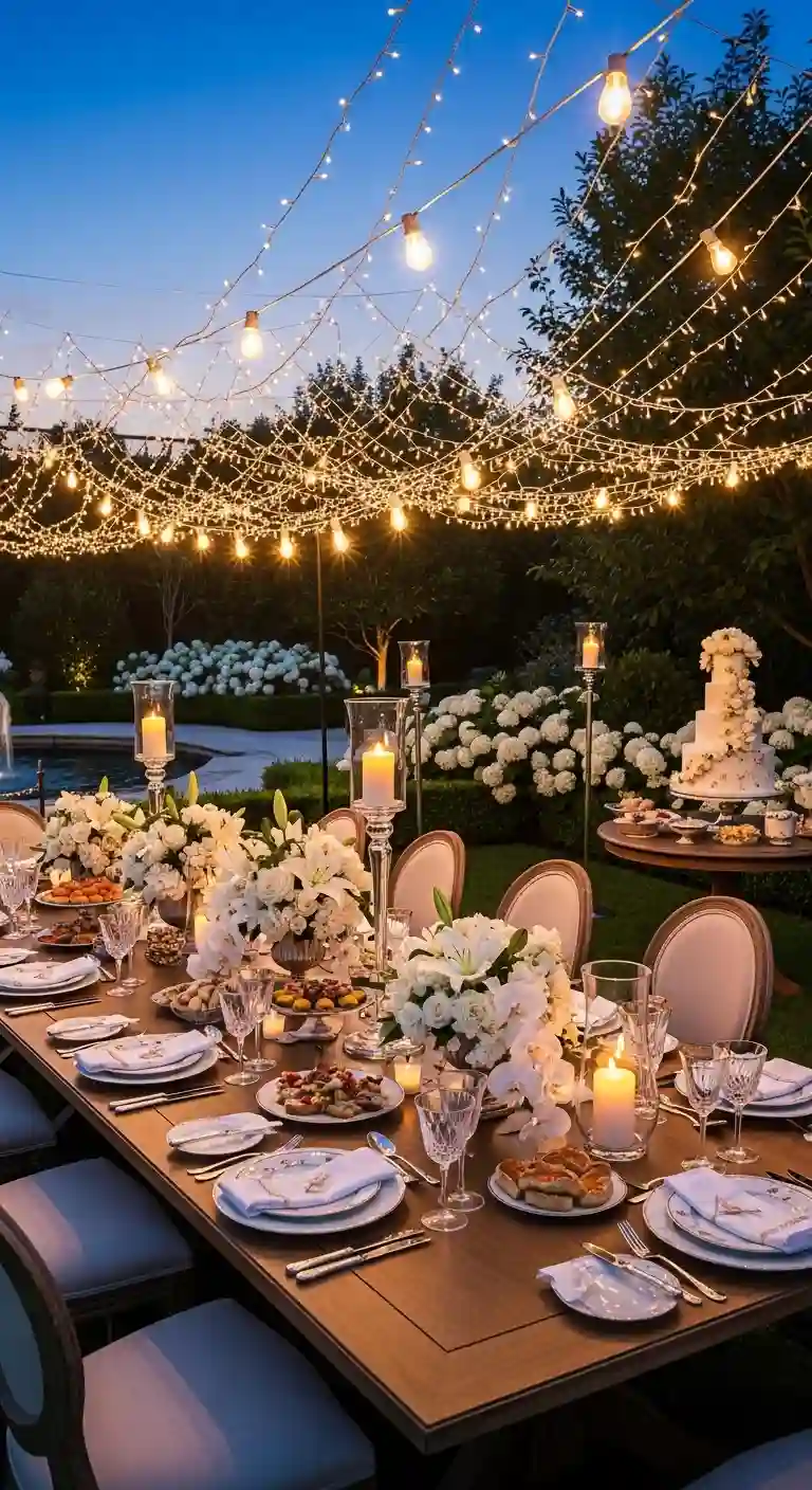 Luxury Outdoor Birthday Party Ideas