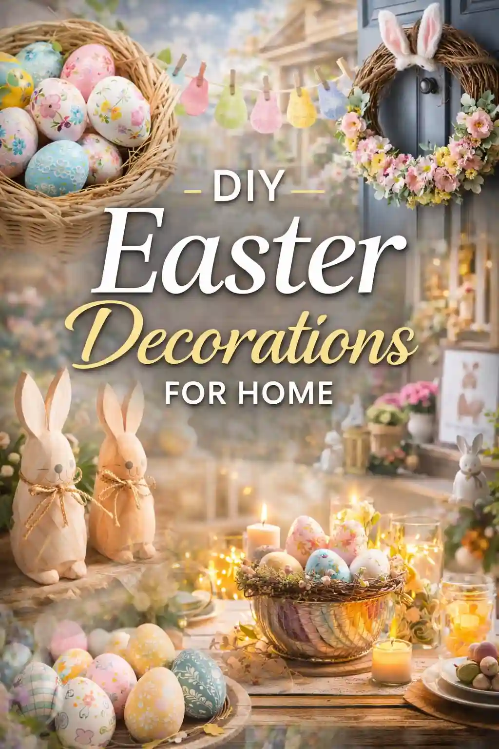 DIY Easter home decor