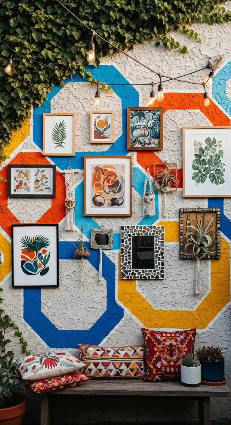 DIY Outdoor Wall Wall Decor Ideas on a Budget