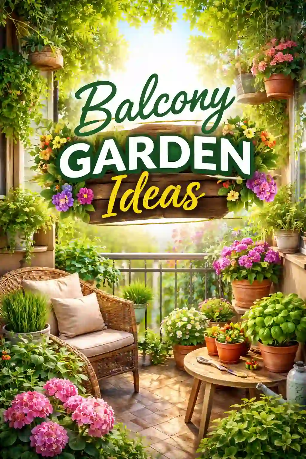 Balcony garden ideas