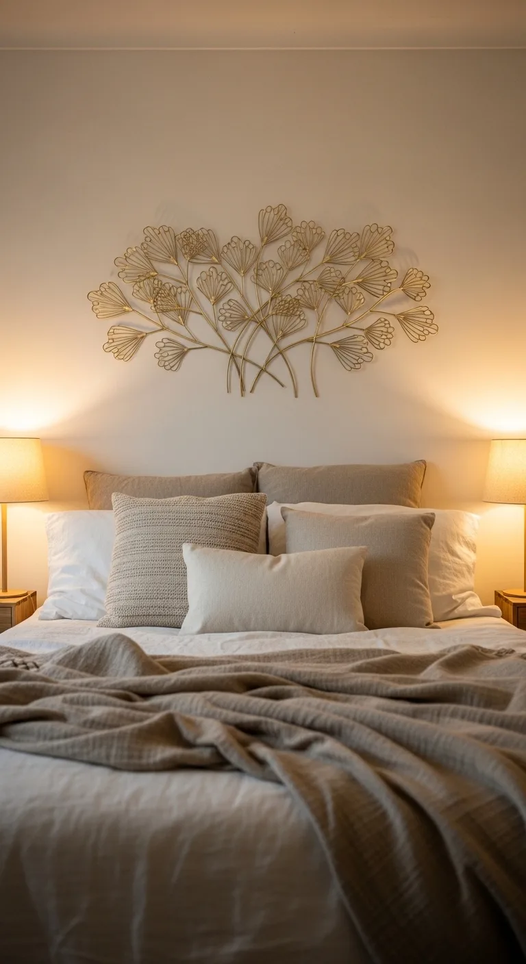 Bedroom Metal Wall Decor Ideas