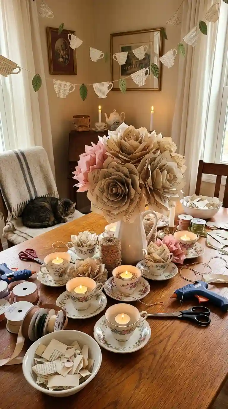 DIY Tea Party Table Decor Ideas