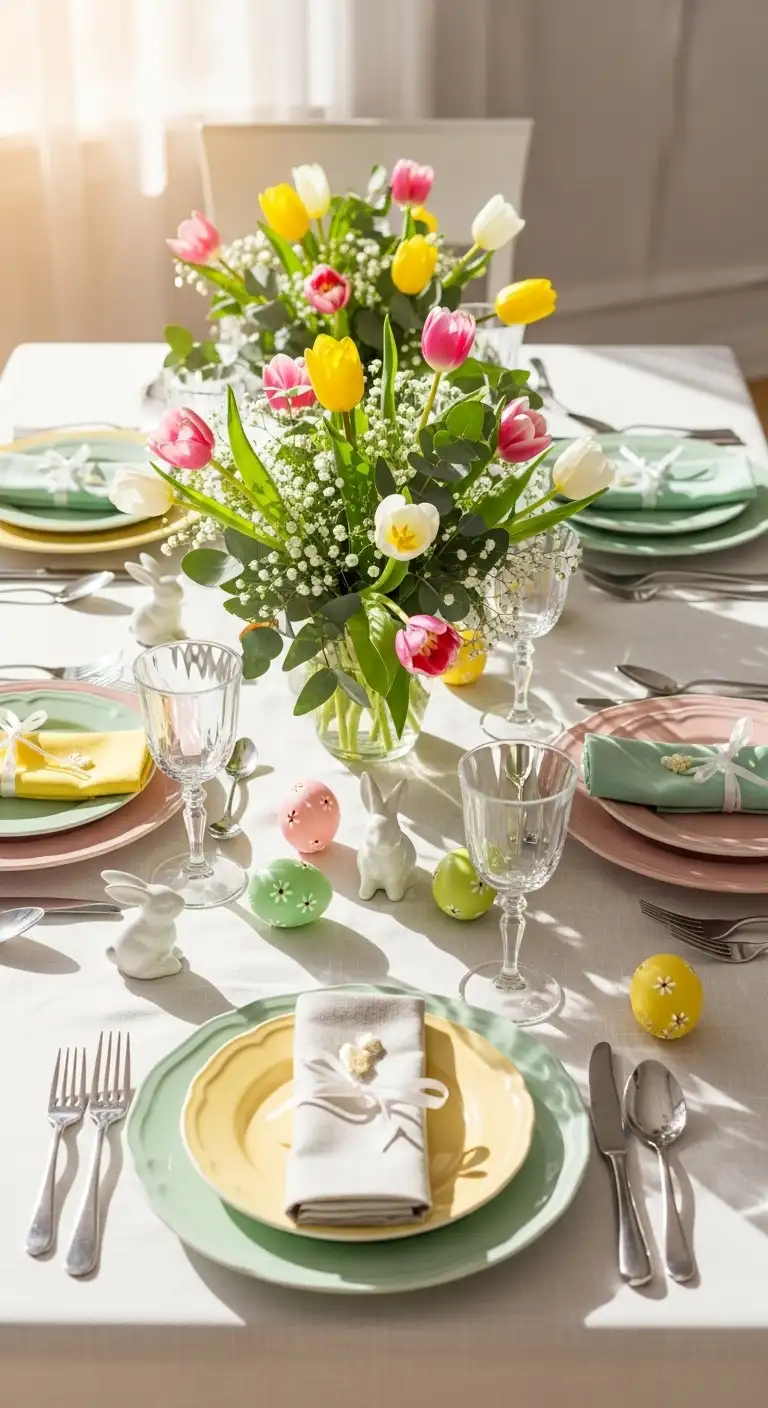 Easter Dining Table Decor Ideas
