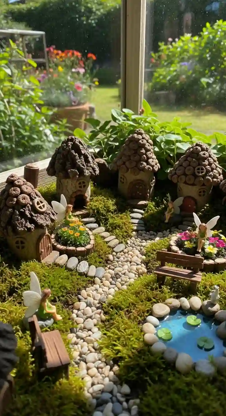 Garden Corner Fairy Garden