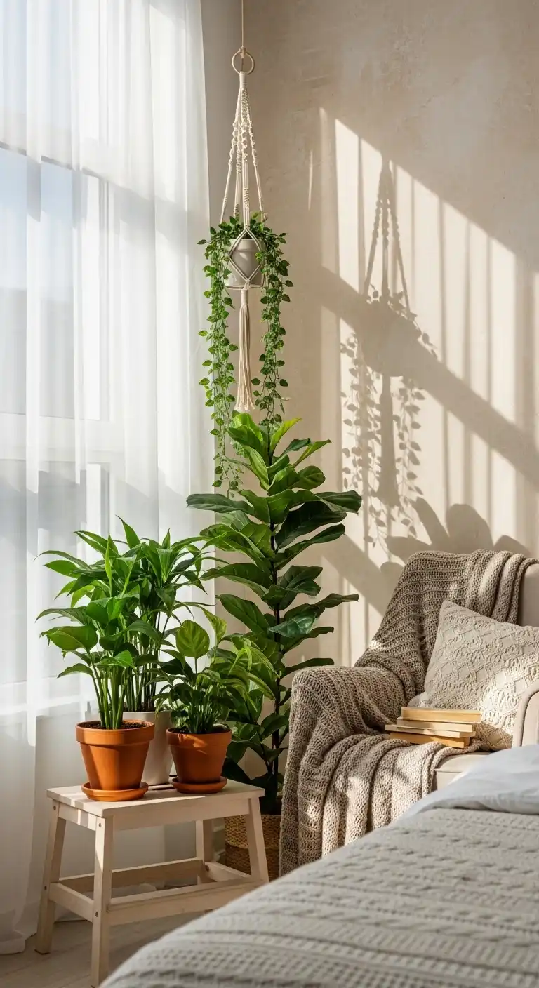 Incorporating Plants for a Living Feel