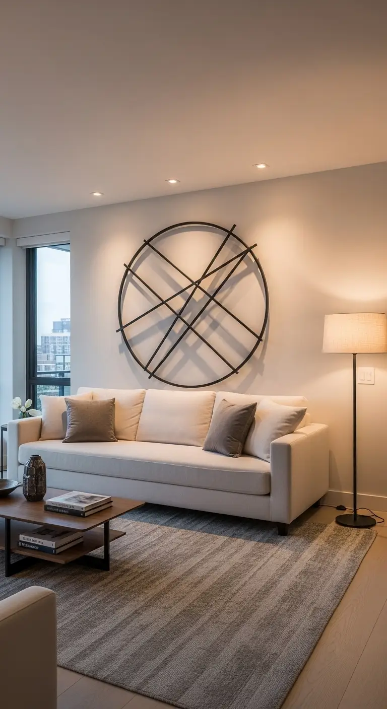 Living Room Metal Wall Decor Ideas