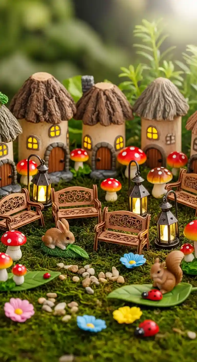 Mini Fairy Garden Decorations