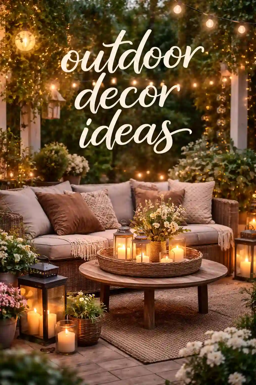 Outdoor decor ideas