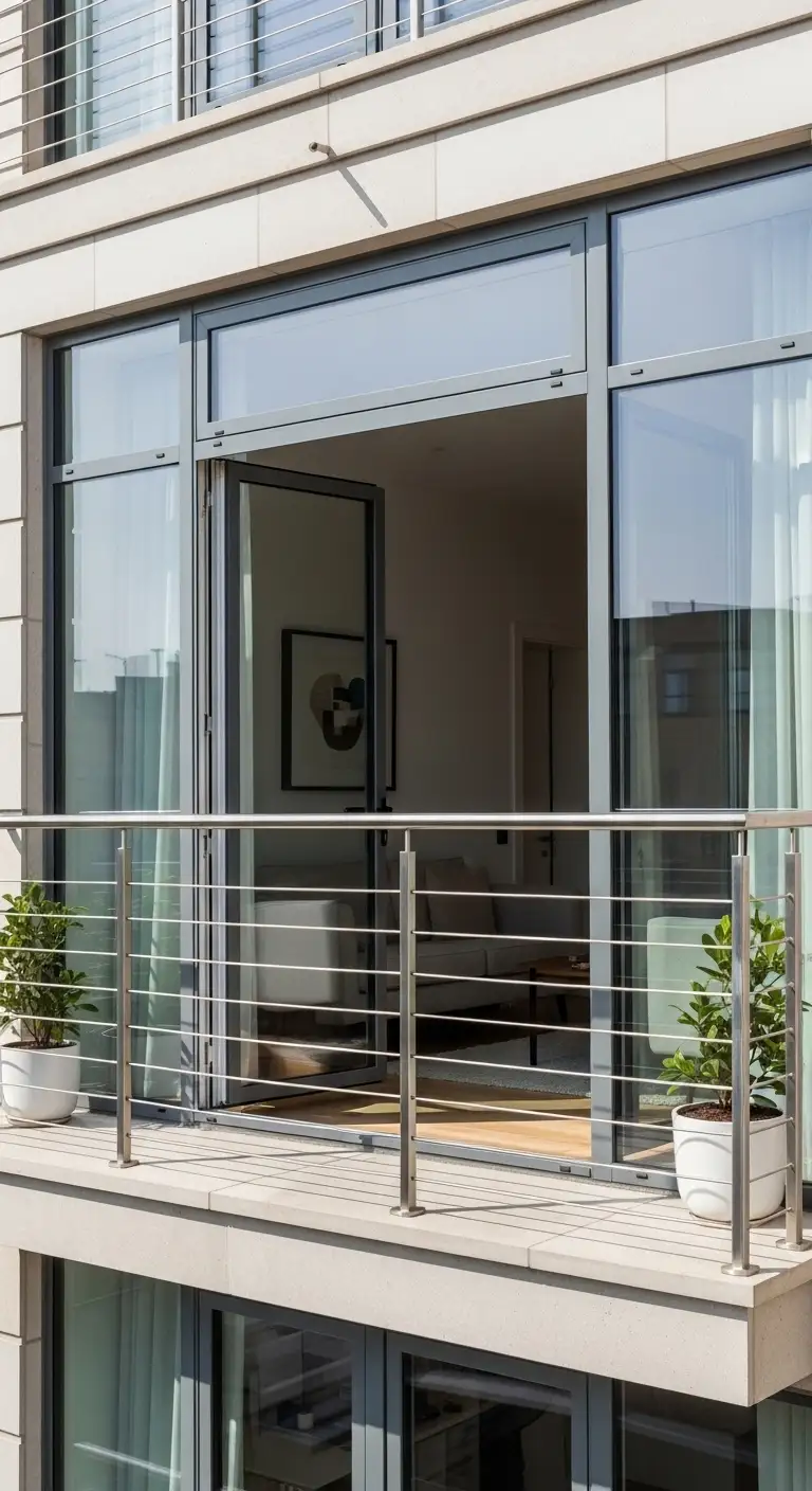 Stainless Steel French Balcony