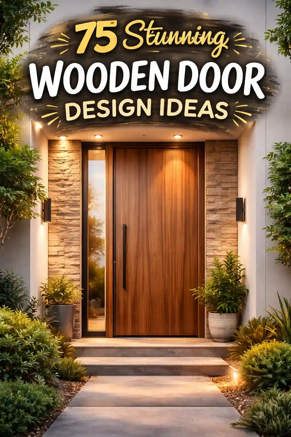Wooden door design ideas