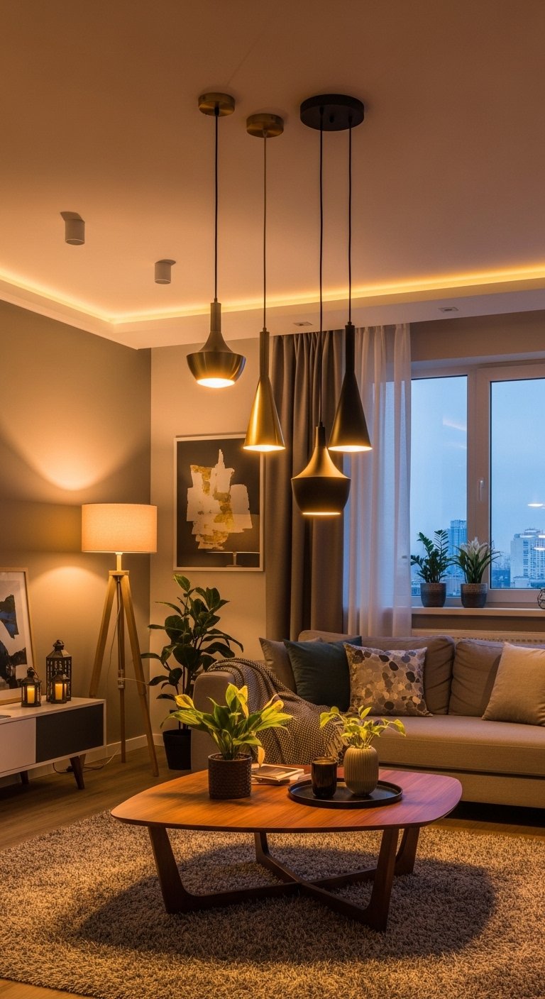 Lighting Condo Interior Design Ideas