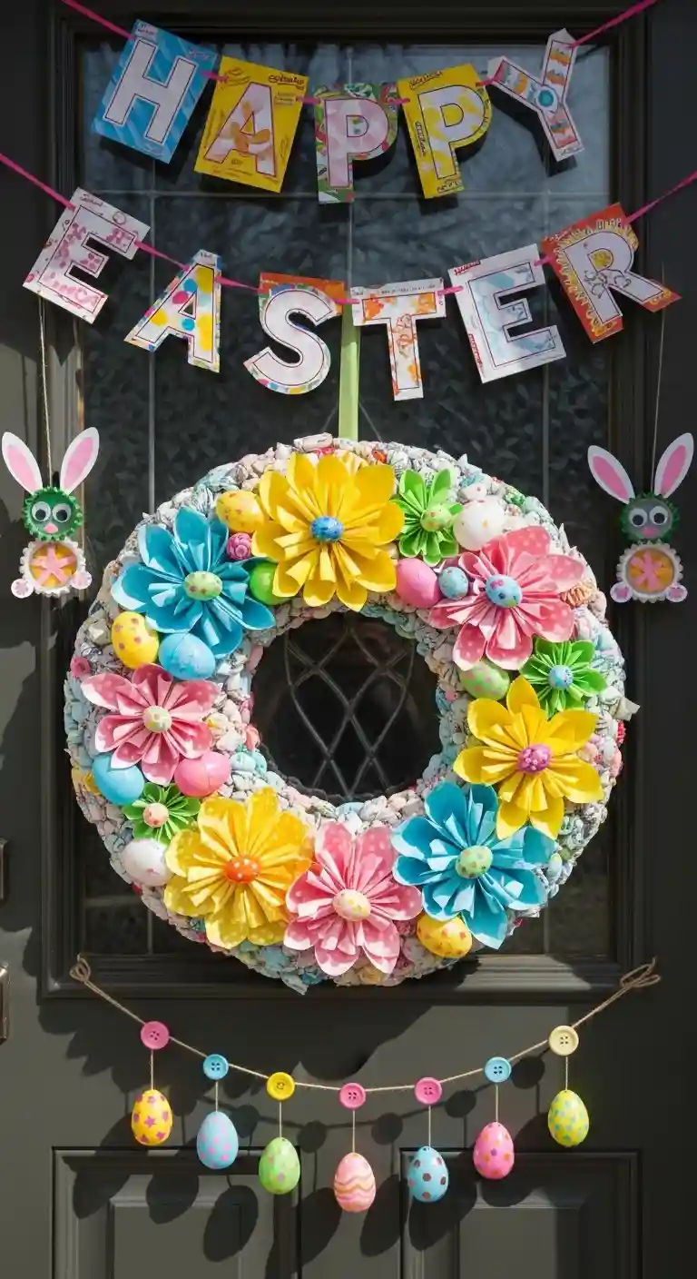 Budget-Friendly Easter Door Ideas