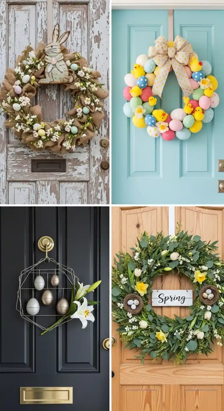 . Creative Themes for Easter Doors