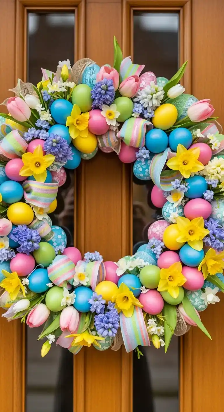 Egg-Centric Wreath
