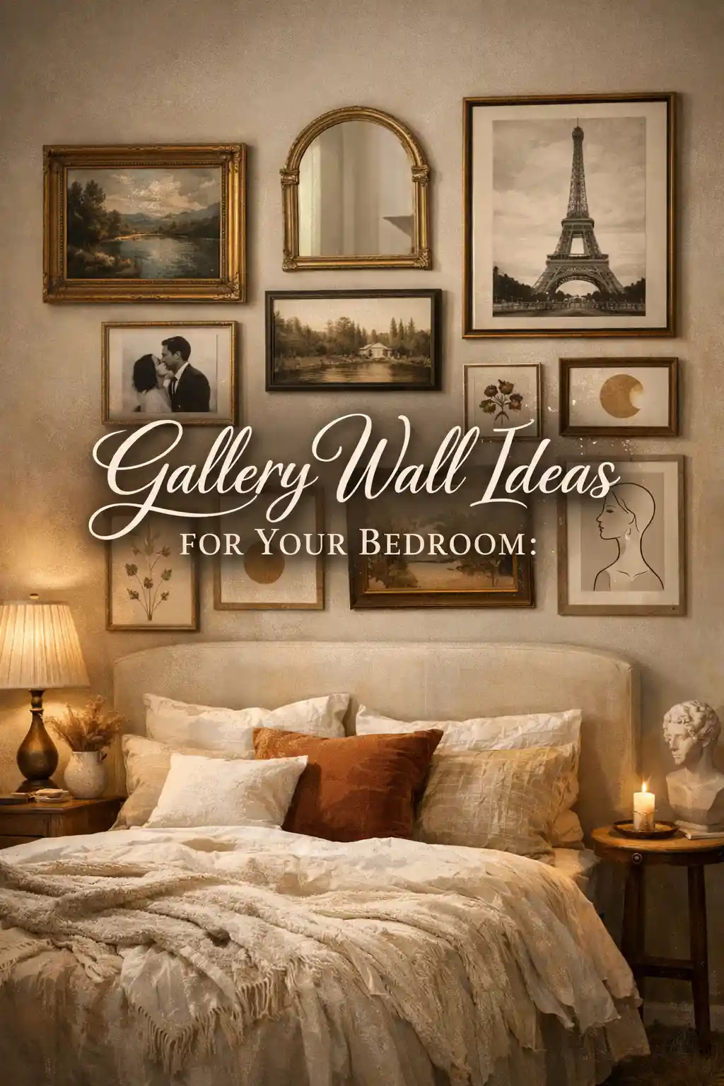 Gallery wall ideas for your bedroom