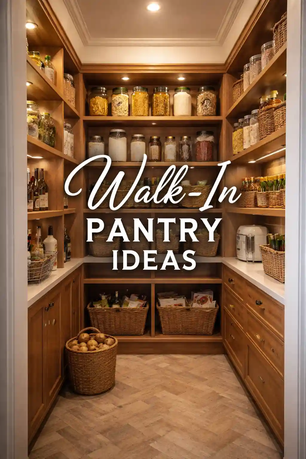 Walk-in pantry ideas