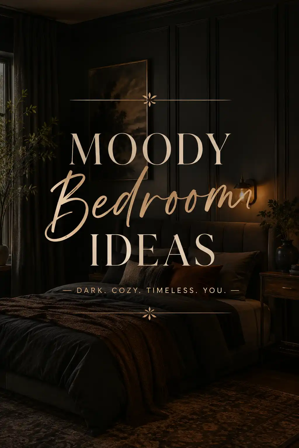 27 Stunning Moody Bedroom Ideas That Make Your Space Feel Luxurious and Cozy