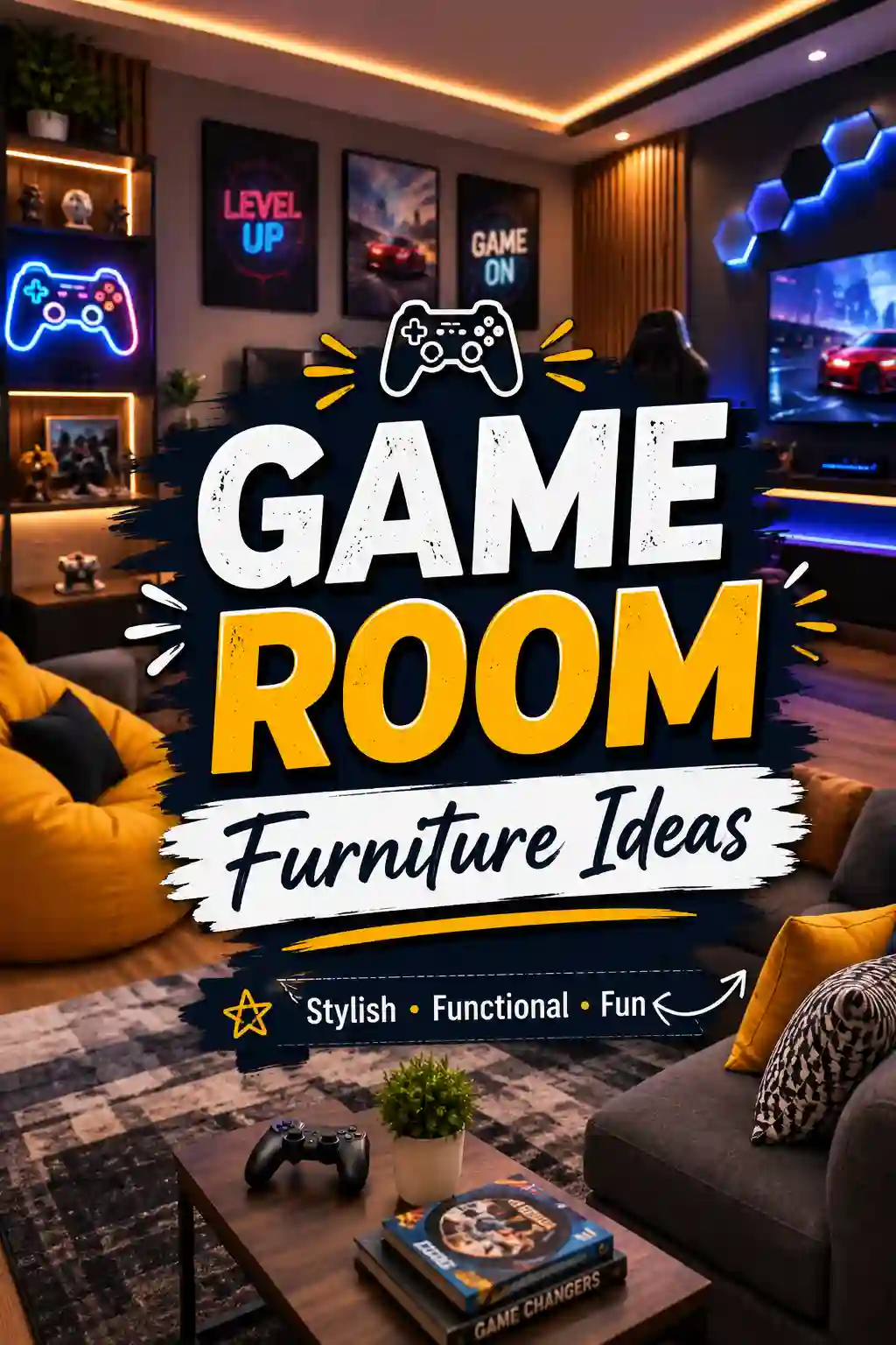 40 Stunning Game Room Furniture Ideas That Will Completely Transform Your Entertainment Space