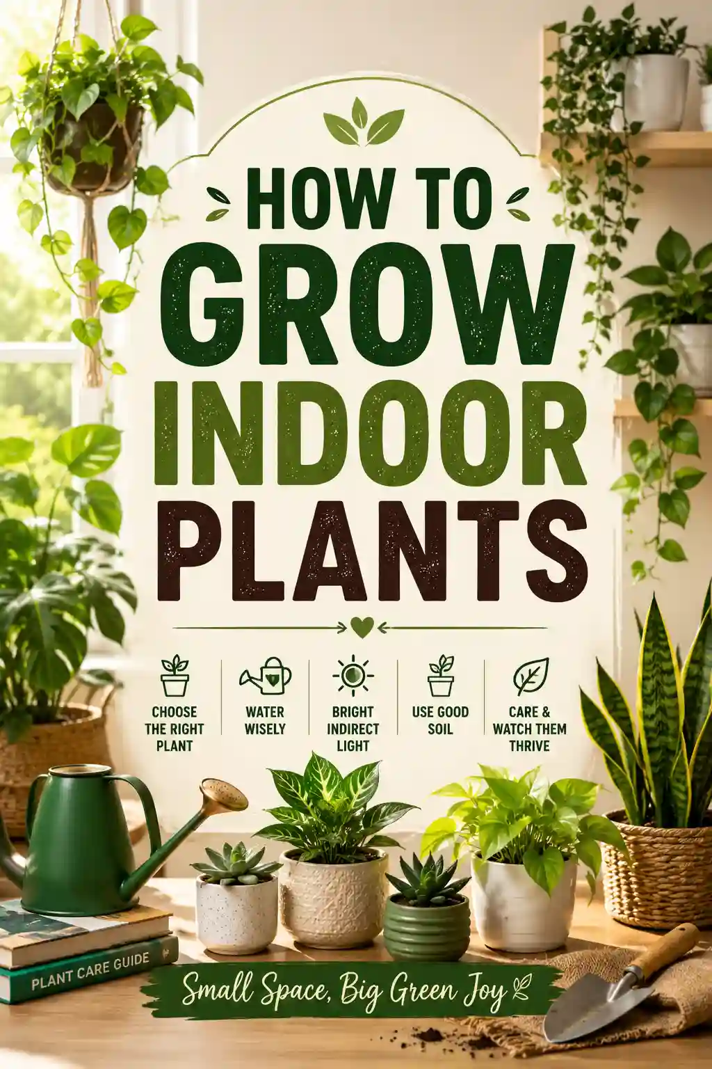 How to Grow Indoor Plants: The Complete Beginner’s Guide to Thriving Green Spaces at Home