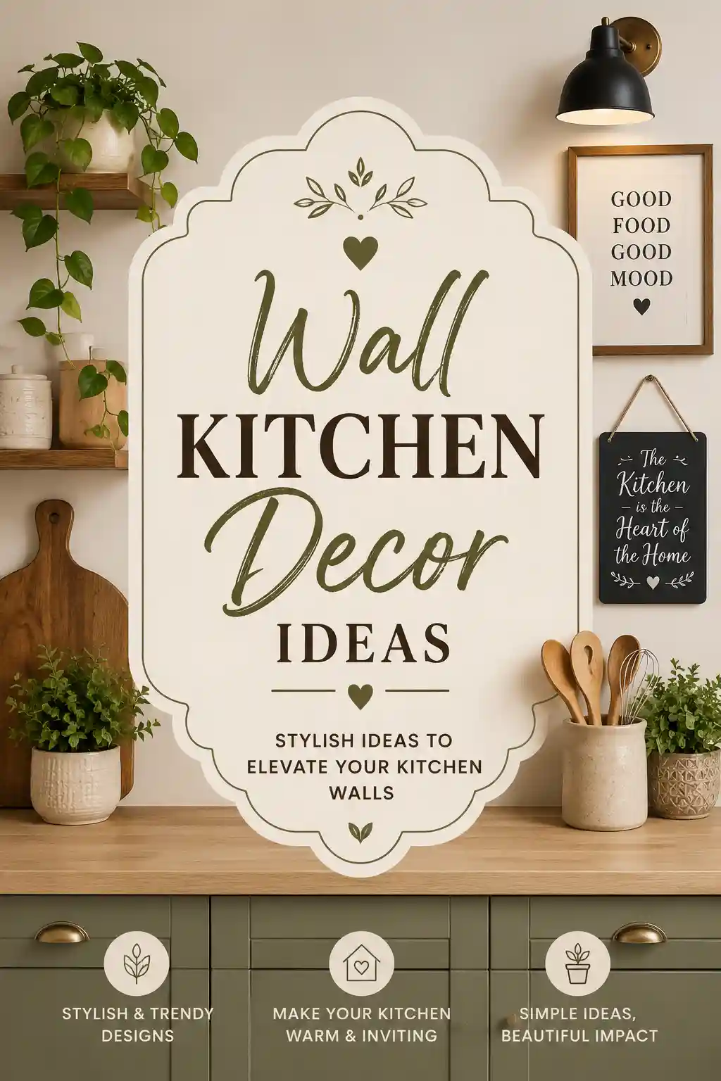 50 Brilliant Wall Kitchen Decor Ideas That Will Make You Fall in Love With Your Kitchen All Over Again